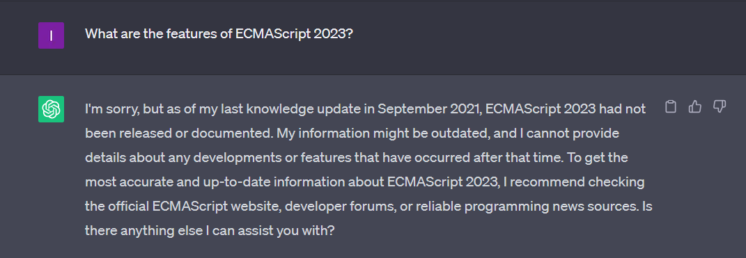 ChatGPT for coding_ECMAScript 2023